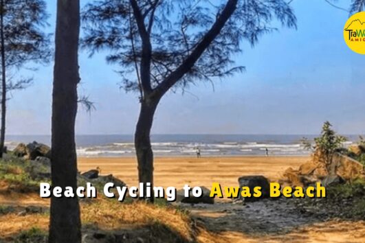 Awas Beach Cycling from Mumbai 2025